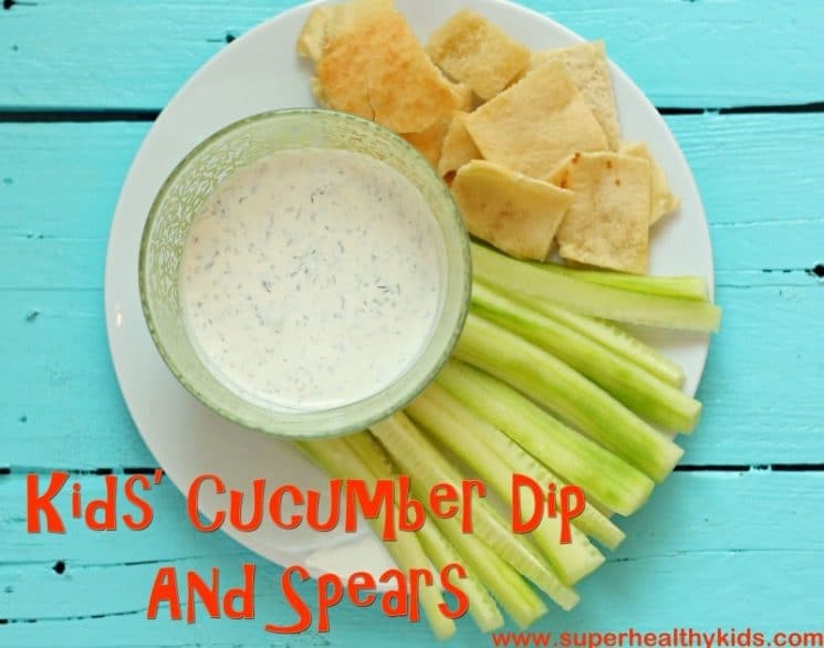 Kids in the kitchen! Make sure to start them with this veggie and dip to learn vital cutting skills!